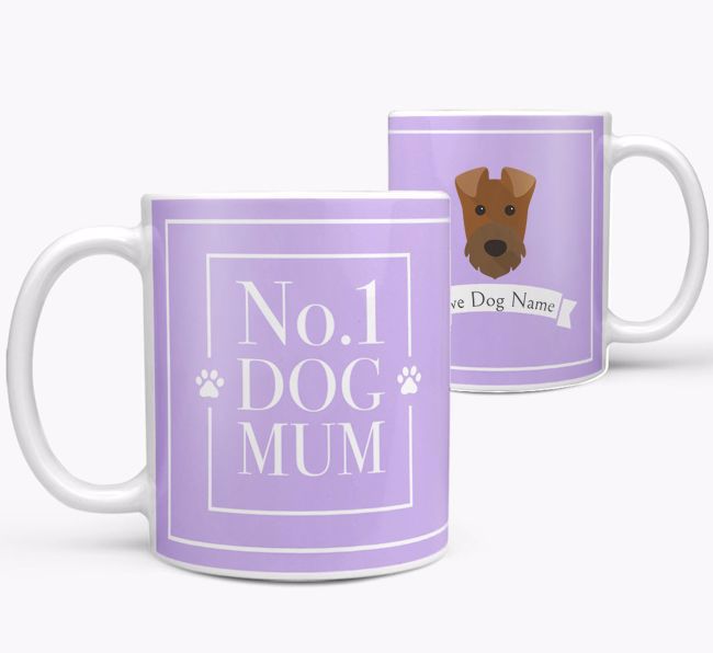 Personalised 'No.1 Mum' Mug from your {breedFullName}